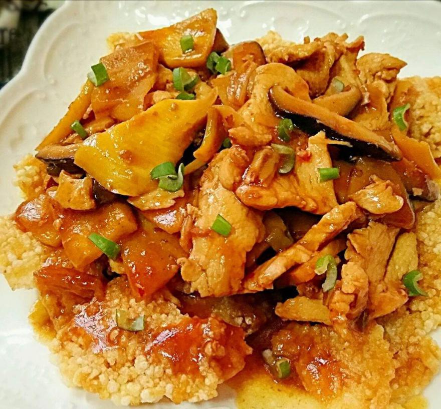鍋巴肉片簡單又好吃，讓你愛上這樣一道獨特味道的美食